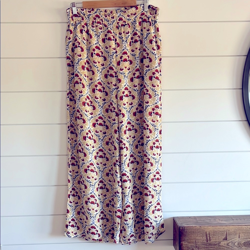 Bila 77 Floral Print Wide Leg Pant